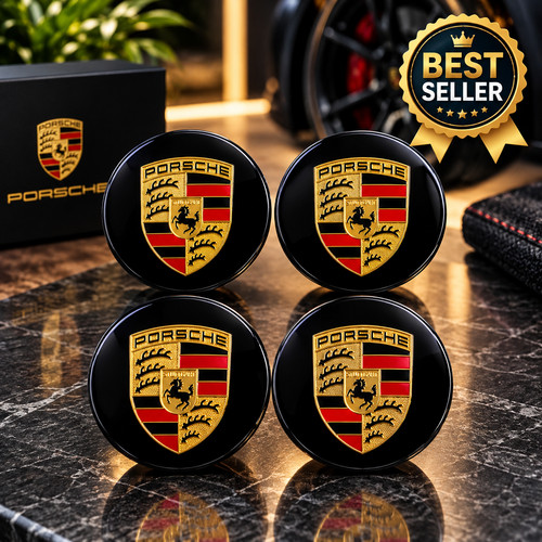 Porsche oem center hub caps - porsche,